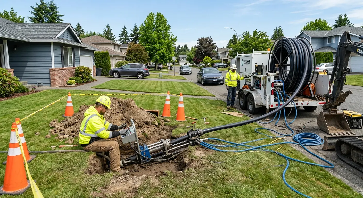 Trenchless Sewer Repair in Canton, MA